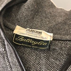 Battaglia sweater 100% cashmere